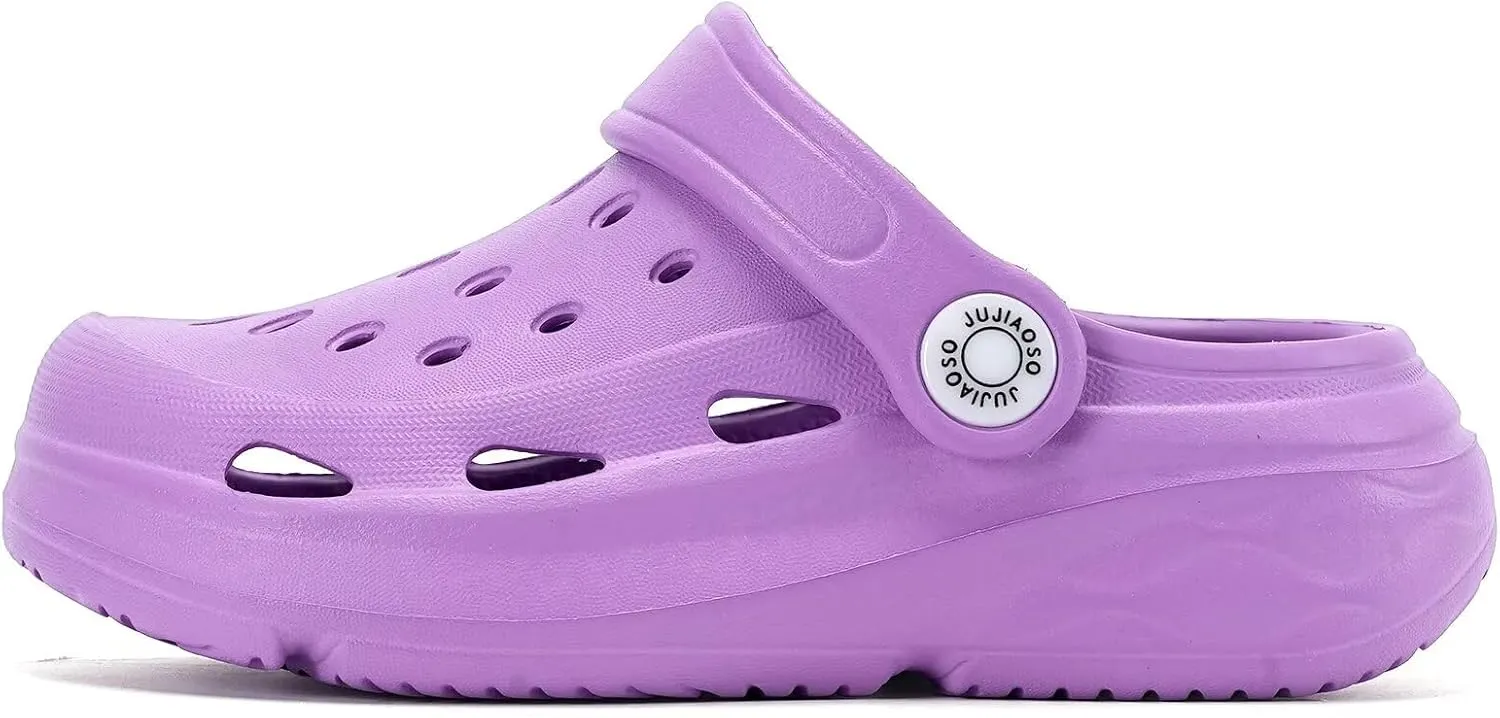 Kids Girls Boys Clogs Garden Shoes Slip on Water Shoes Toddler Slides Sandals Beach Slipper Children