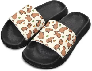 Kids Slide Sandals Footbed Sandal Comfort Toddler Slip On Summer Slippers for Beach Pool Little Big Kid