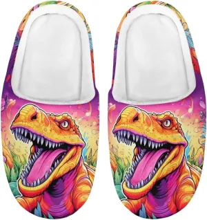 Kids Slippers for Girls Boys Warm Plush House Slippers Bedroom Slip On Fuzzy Slippers Size 9-14.5