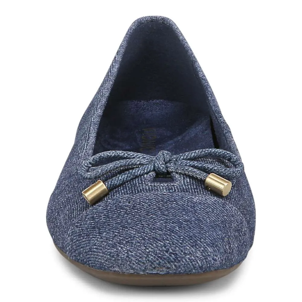 Klara Flat - Denim Blue
