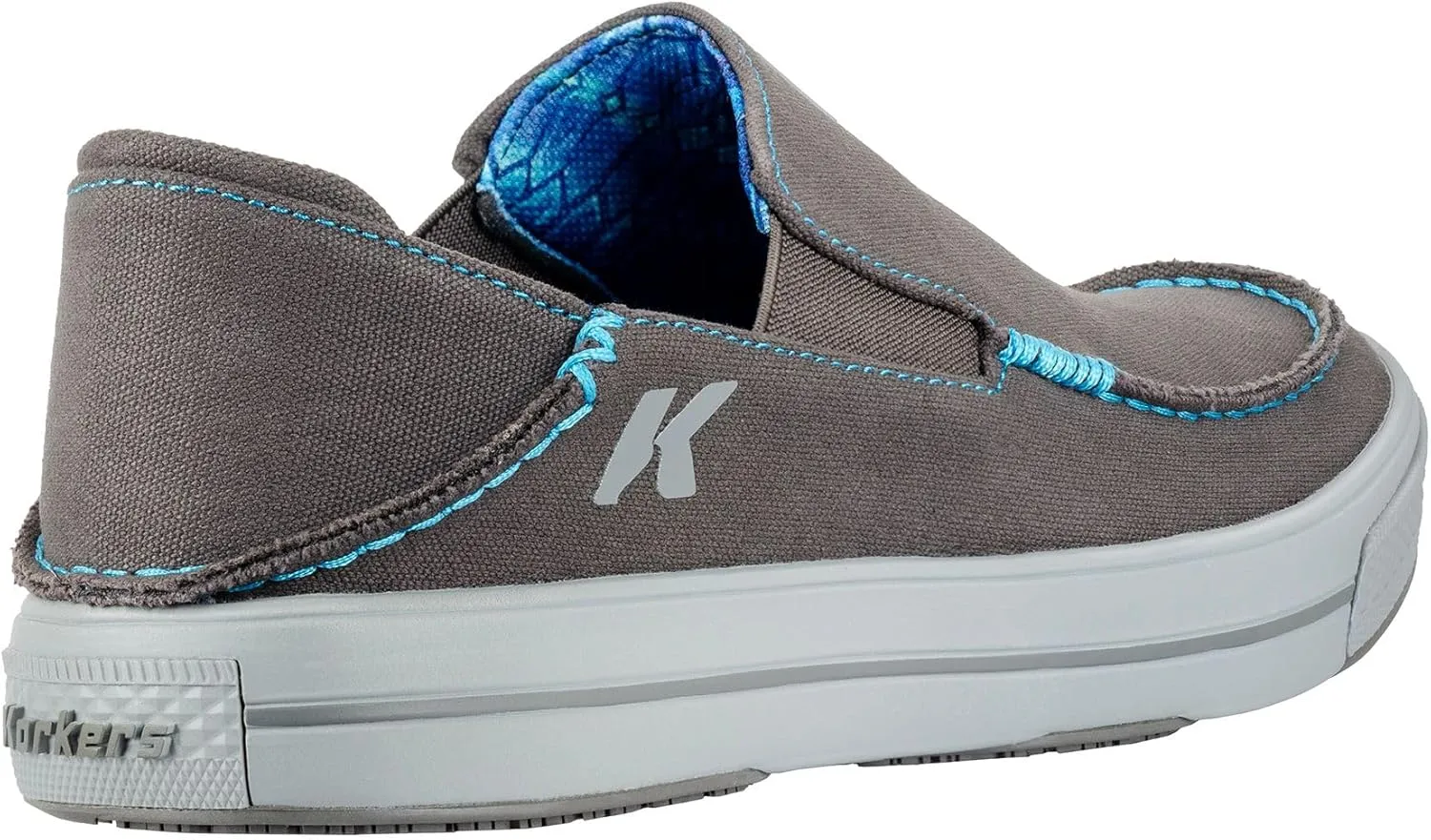 Korkers Men's Fish Moc Tarpon w/Fixed Kling-On Deck Soles