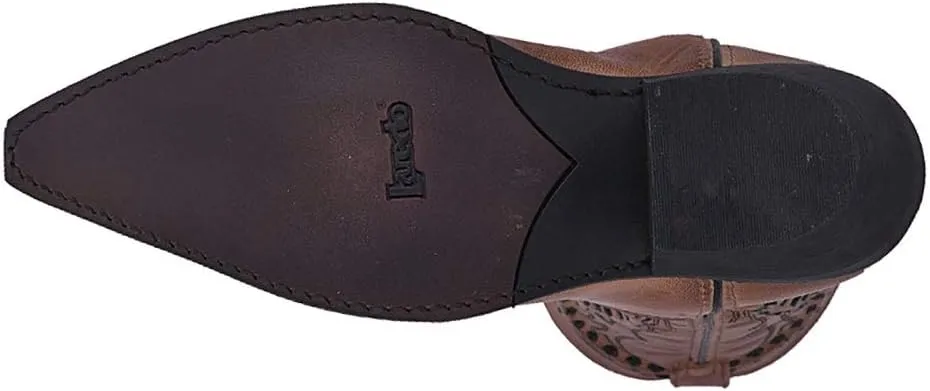 Laredo Mens Laramie Snip Toe Dress Boots Mid Calf - Black