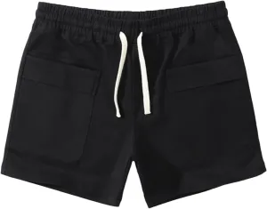 Lastesso Running Shorts Men Casual Flat Front Shorts Cotton Lightweight Running Shorts with Pockets Athletic Shorts Summer