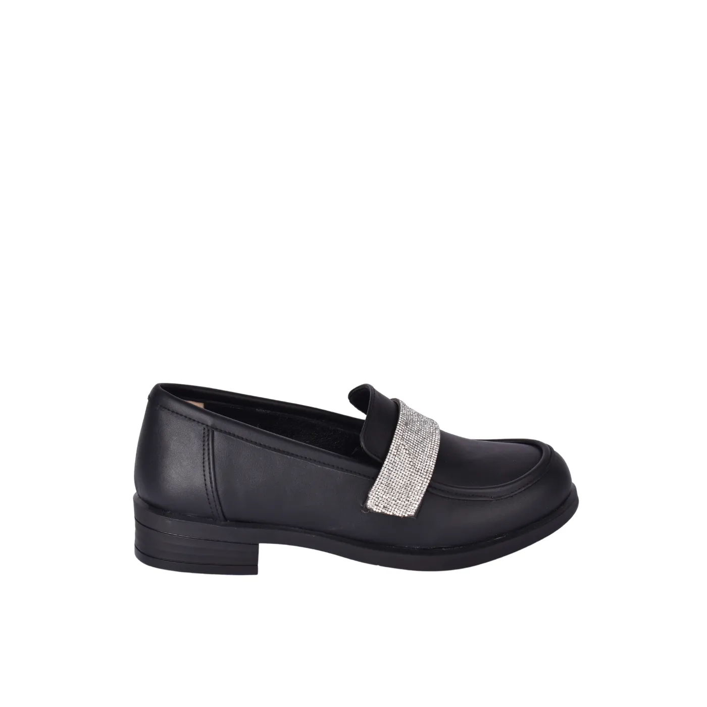 Leather Casual Loafer With Studs