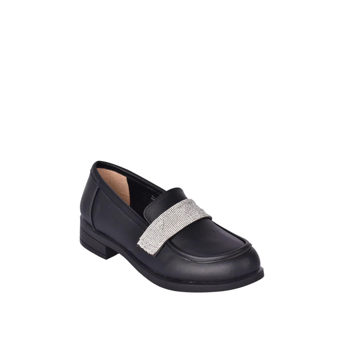 Leather Casual Loafer With Studs
