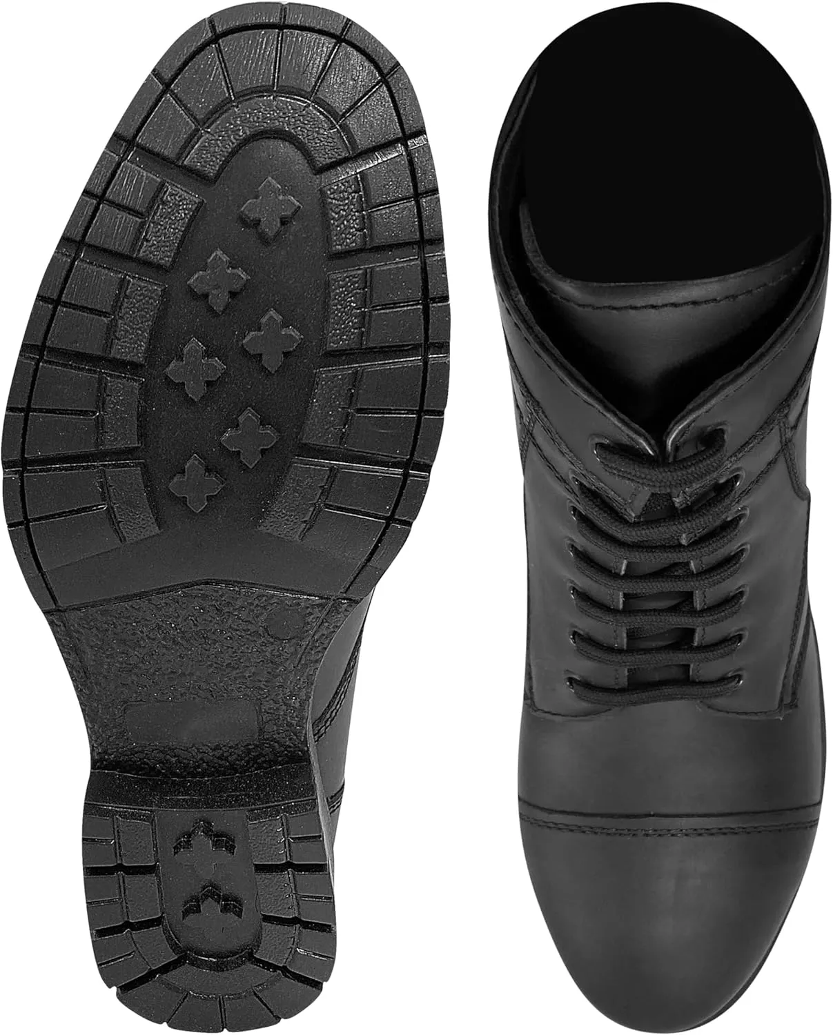 LIBERTYZENO Mens Genuine Leather Ankle Length Hiking Desert Boot Shoes