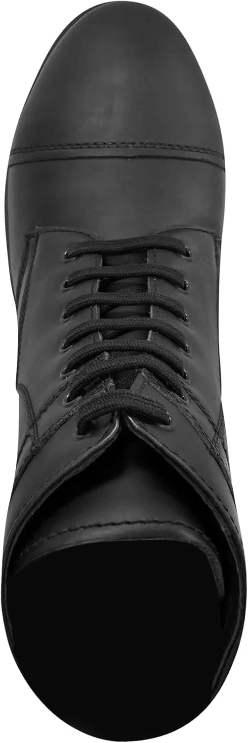 LIBERTYZENO Mens Genuine Leather Ankle Length Hiking Desert Boot Shoes