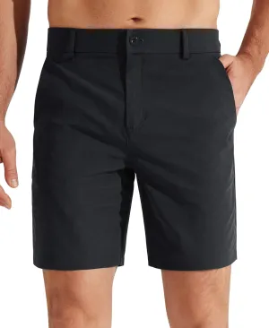 Libin Men's Golf Shorts 7" 9" Work Dress Shorts Casual Flat Front Hybrid Shorts Lightweight Quick Dry Water Resistant