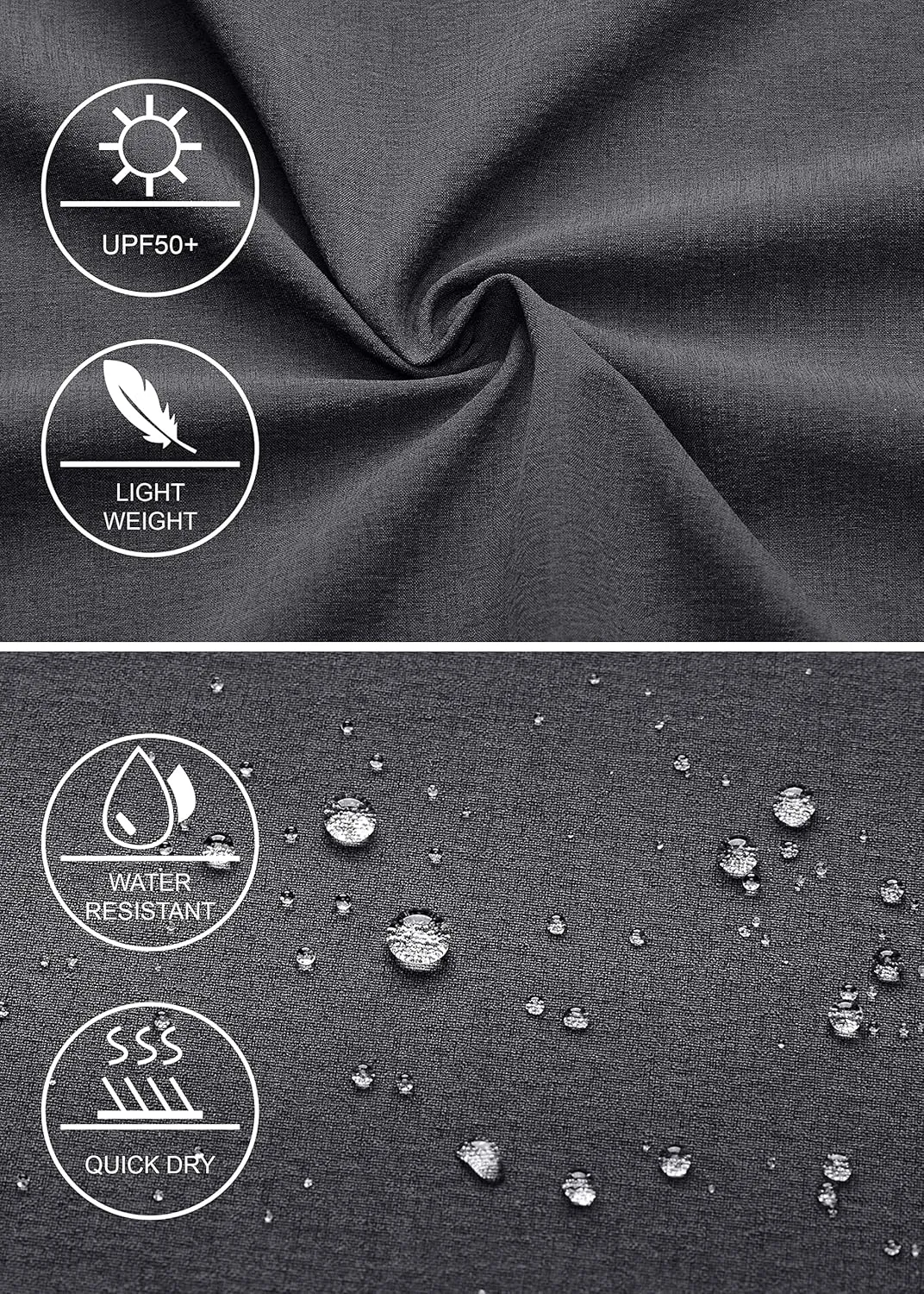 Libin Men's Golf Shorts 7" 9" Work Dress Shorts Casual Flat Front Hybrid Shorts Lightweight Quick Dry Water Resistant