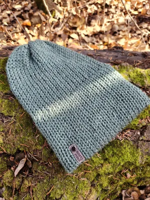 Lightweight Hat, Folded Double Brim Wool Free, Light Sage