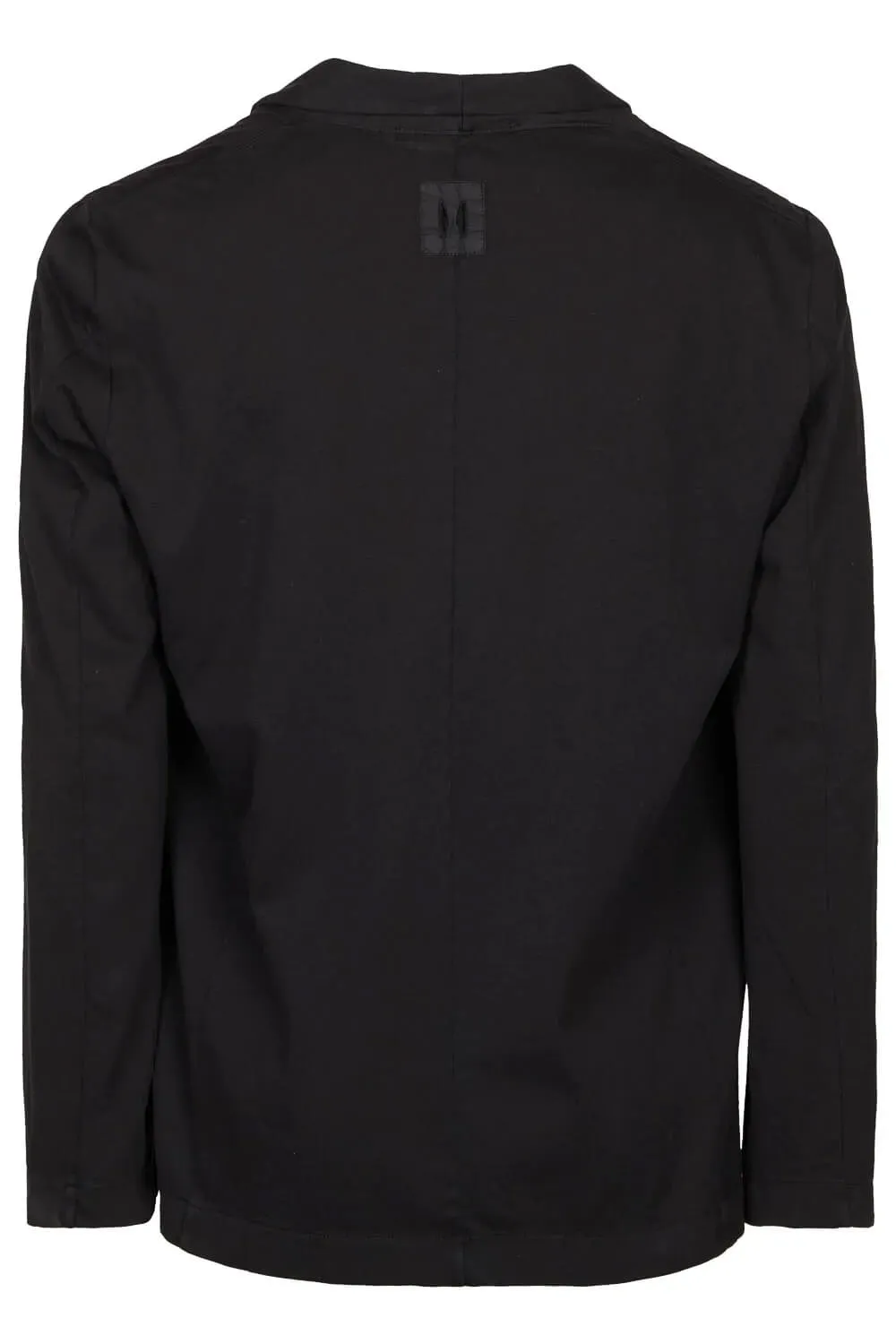 Lightweight Jersey Cotton Blazer Black