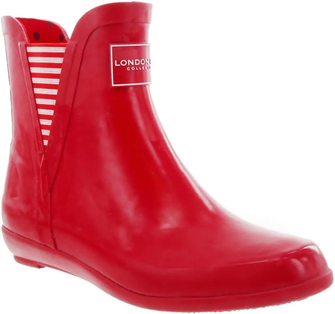 LONDON FOG Women's Piccadilly Rain Boot