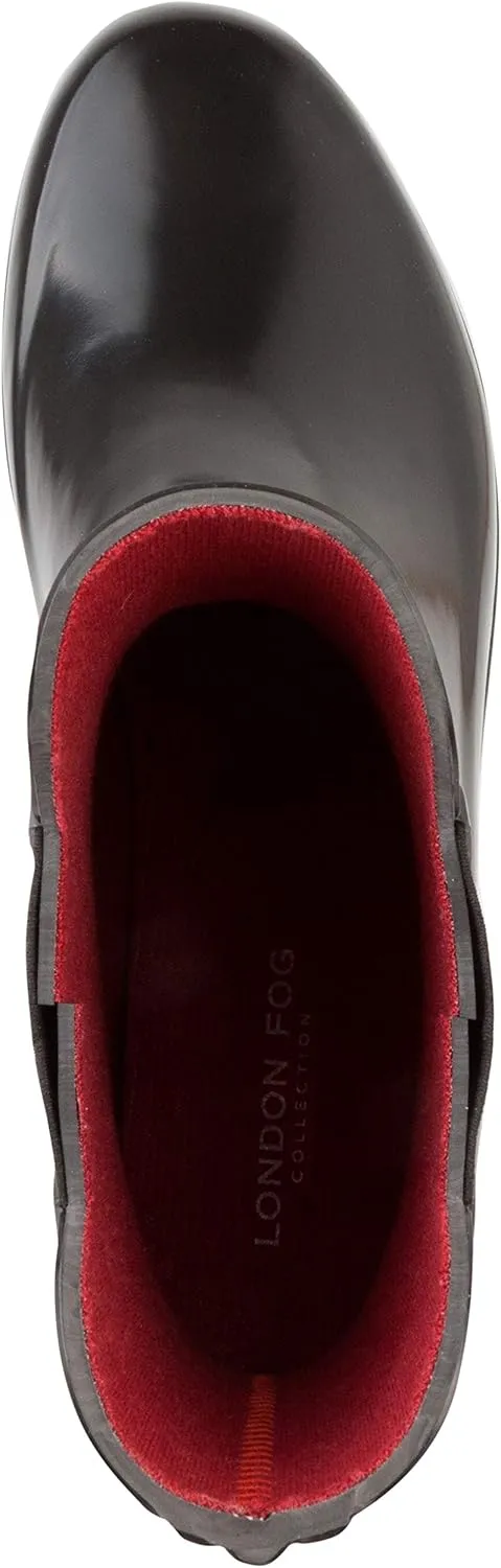 LONDON FOG Women's Piccadilly Rain Boot