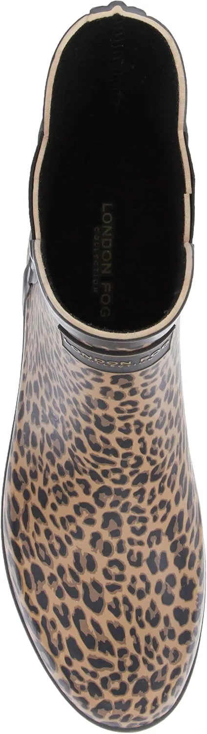 LONDON FOG Women's Piccadilly Rain Boot