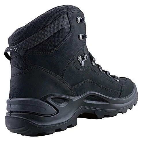 Lowa Womens Renegade GTX Mid Ws Boots, Deep Black, 6 M