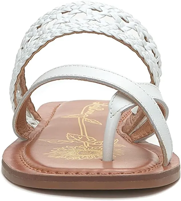 Lucky Brand Women's Beckery Woven Flat Sandal