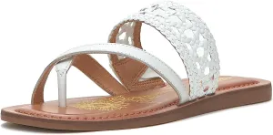 Lucky Brand Women's Beckery Woven Flat Sandal