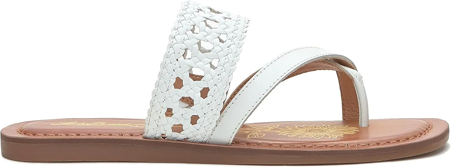 Lucky Brand Women's Beckery Woven Flat Sandal