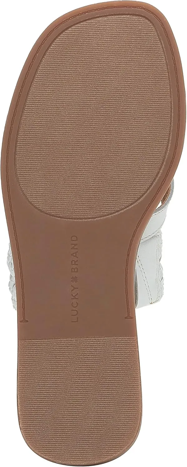 Lucky Brand Women's Beckery Woven Flat Sandal