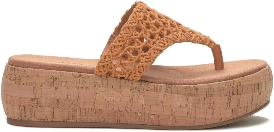 Lucky Brand Women's Jaslene Platform Thong Sandal Wedge
