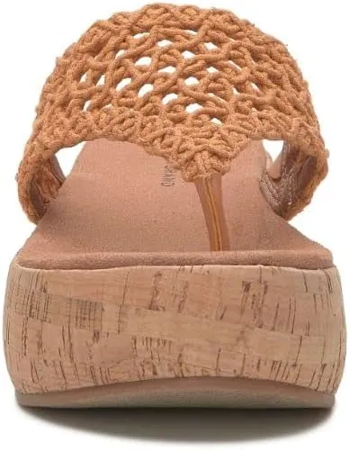 Lucky Brand Women's Jaslene Platform Thong Sandal Wedge