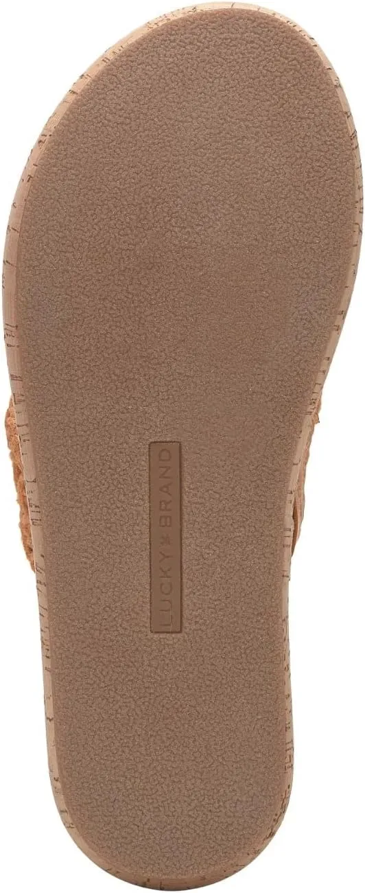 Lucky Brand Women's Jaslene Platform Thong Sandal Wedge
