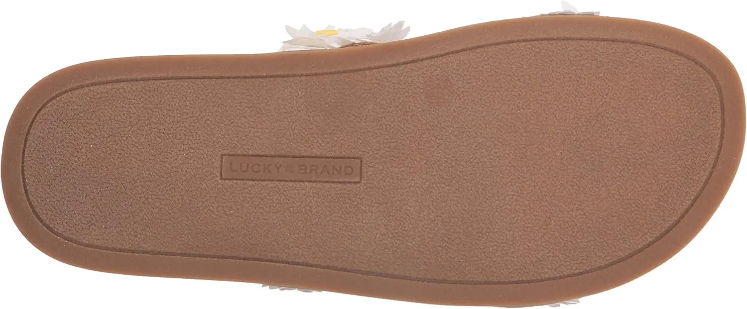 Lucky Brand Women's Pallyon Daisy Slide Sandal