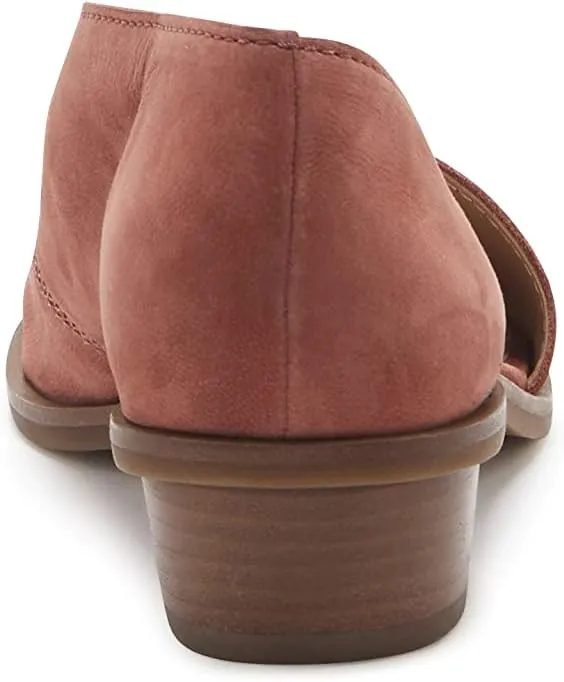 Lucky Brand Women's Serkie Open Toe Slip on Sandal Heeled