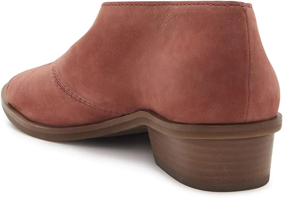 Lucky Brand Women's Serkie Open Toe Slip on Sandal Heeled