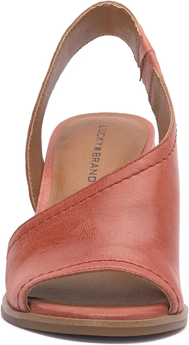 Lucky Brand Women's Xilna High Heel D'Orsay Sandal Heeled