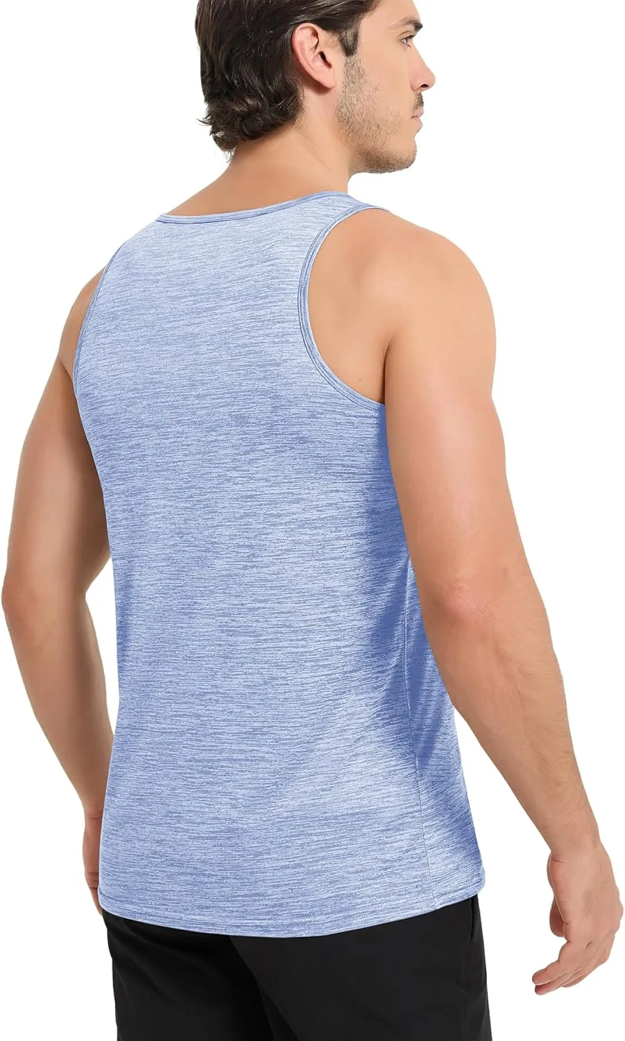 MAGCOMSEN Men's Tank Tops Quick Dry Workout Sleeveless Gym Muscle Shirts Athletic Bodybuilding Tee Shirt