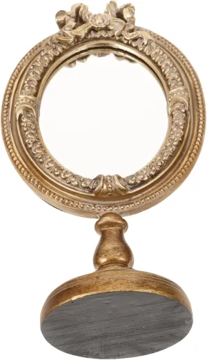 Makeup Mirror Desk Mirror Vintage Props Aesthetic Decor Large European Style Decor