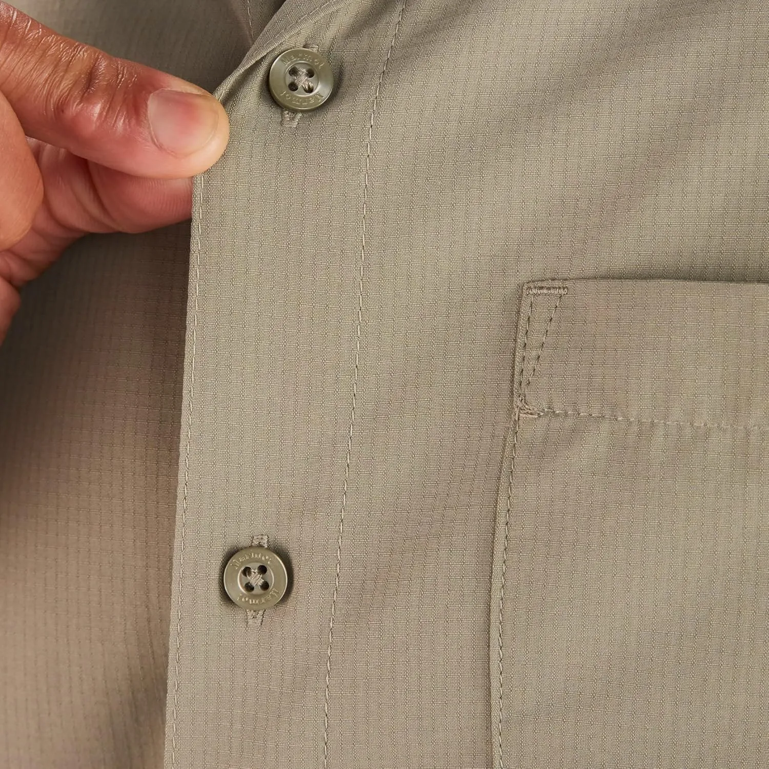 MARMOT Men's Aerobora Long Sleeve Button-Down Shirt - Lightweight, Packable, Quick-Drying UPF Protection