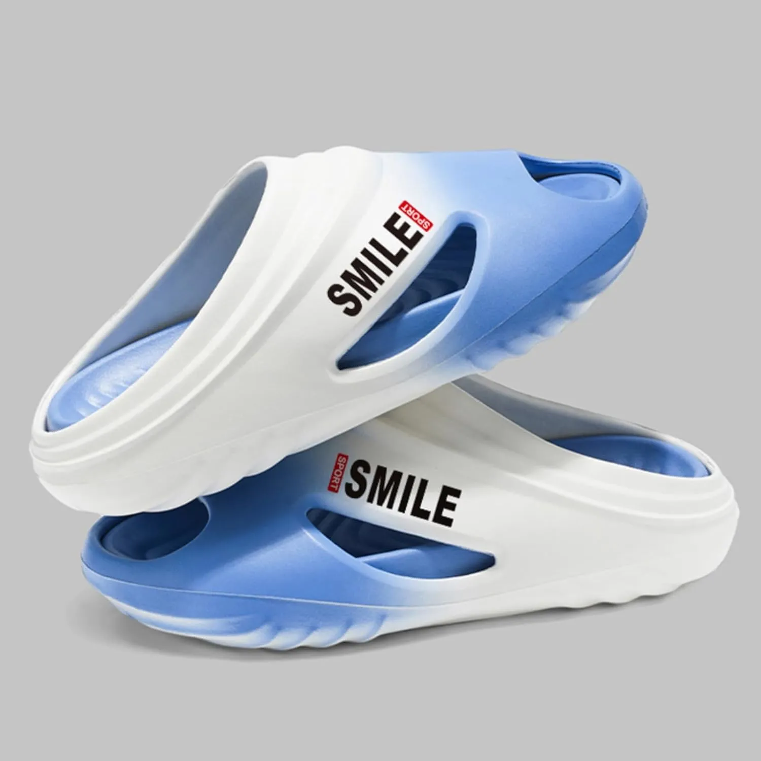 Men's Chunky - Soled Clogs Garden Shoes, Lightweight Slip - On Slippers. Ideal for Outdoor Walking and Summer Beach outings.