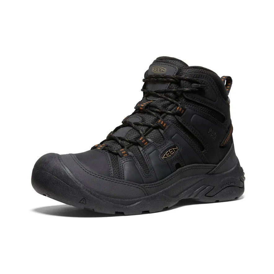Men's Circadia Waterproof Boot - Black/Curry