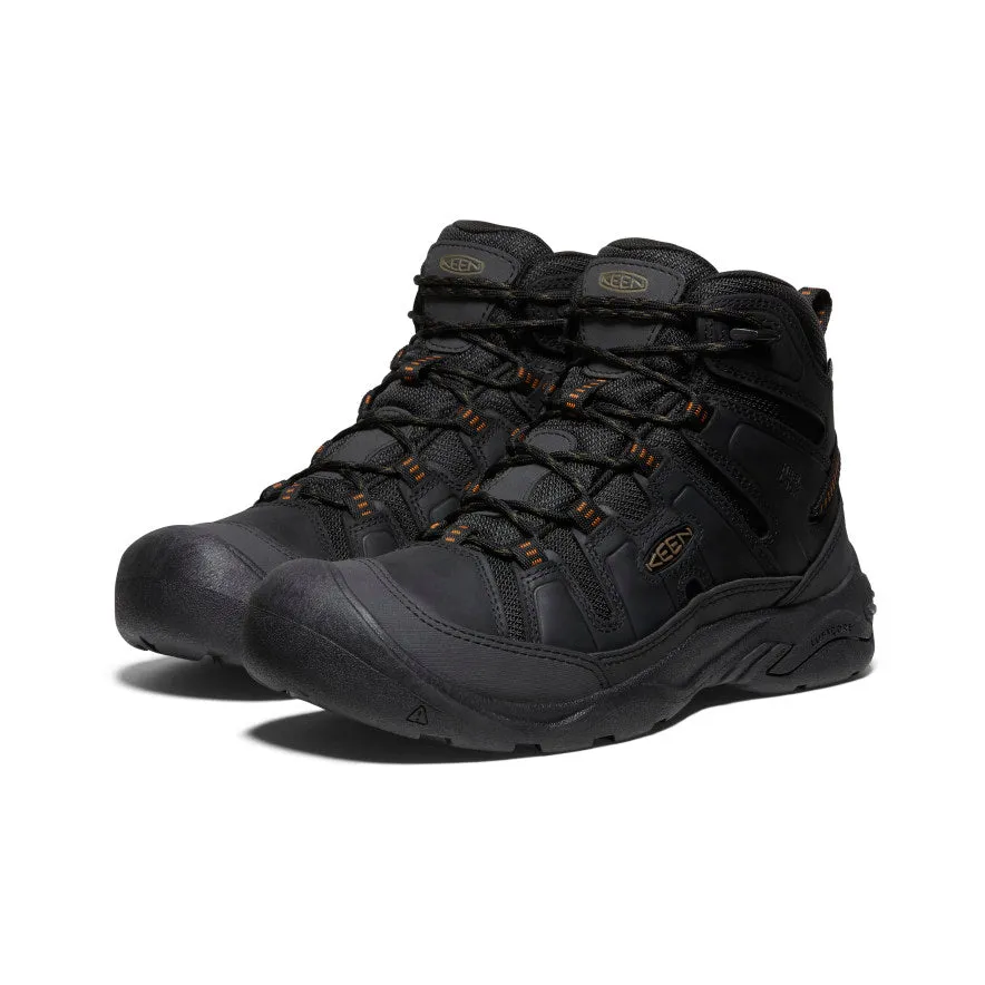 Men's Circadia Waterproof Boot - Black/Curry