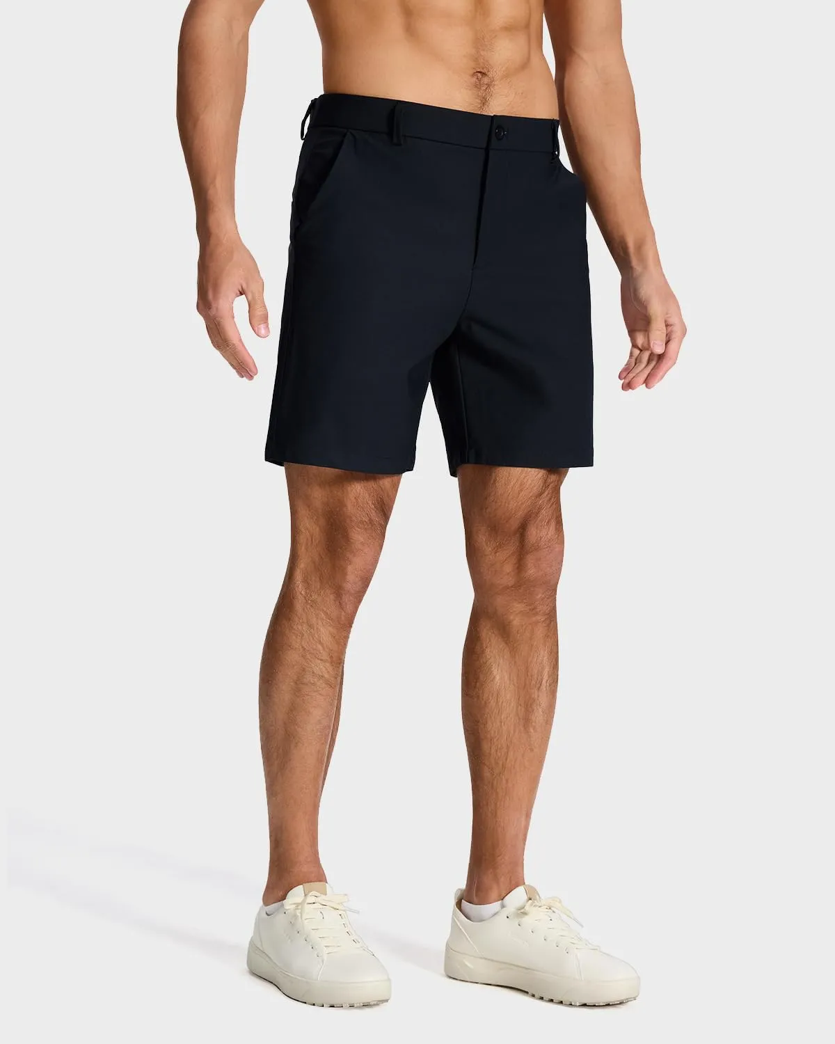 Men's Classic Fit 7/9/11 Inch Golf Shorts Lightweight Long Stretch Hiking Short with 4 Pockets for Casual Work