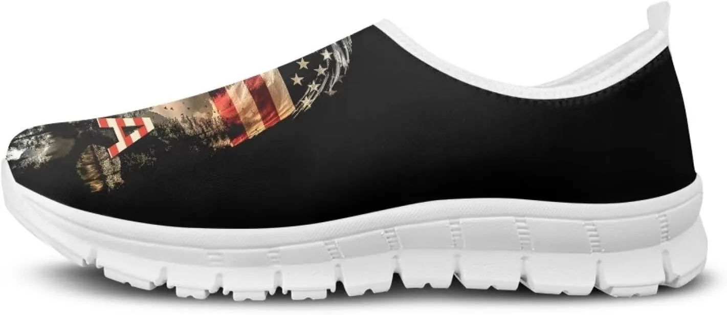 Men's Fashion Casual Loafers - Lightweight White Shoes, White Rubber Non-Slip Sole, Business Travel Walking Shoes