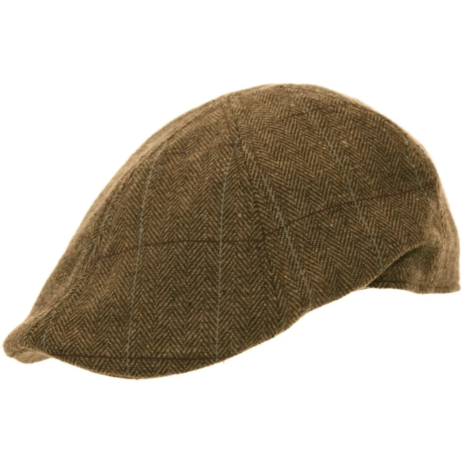 Mens Shaped Flat Caps Peaked Outdoors Country Racing Hat 6 Panel Newsboy Cap