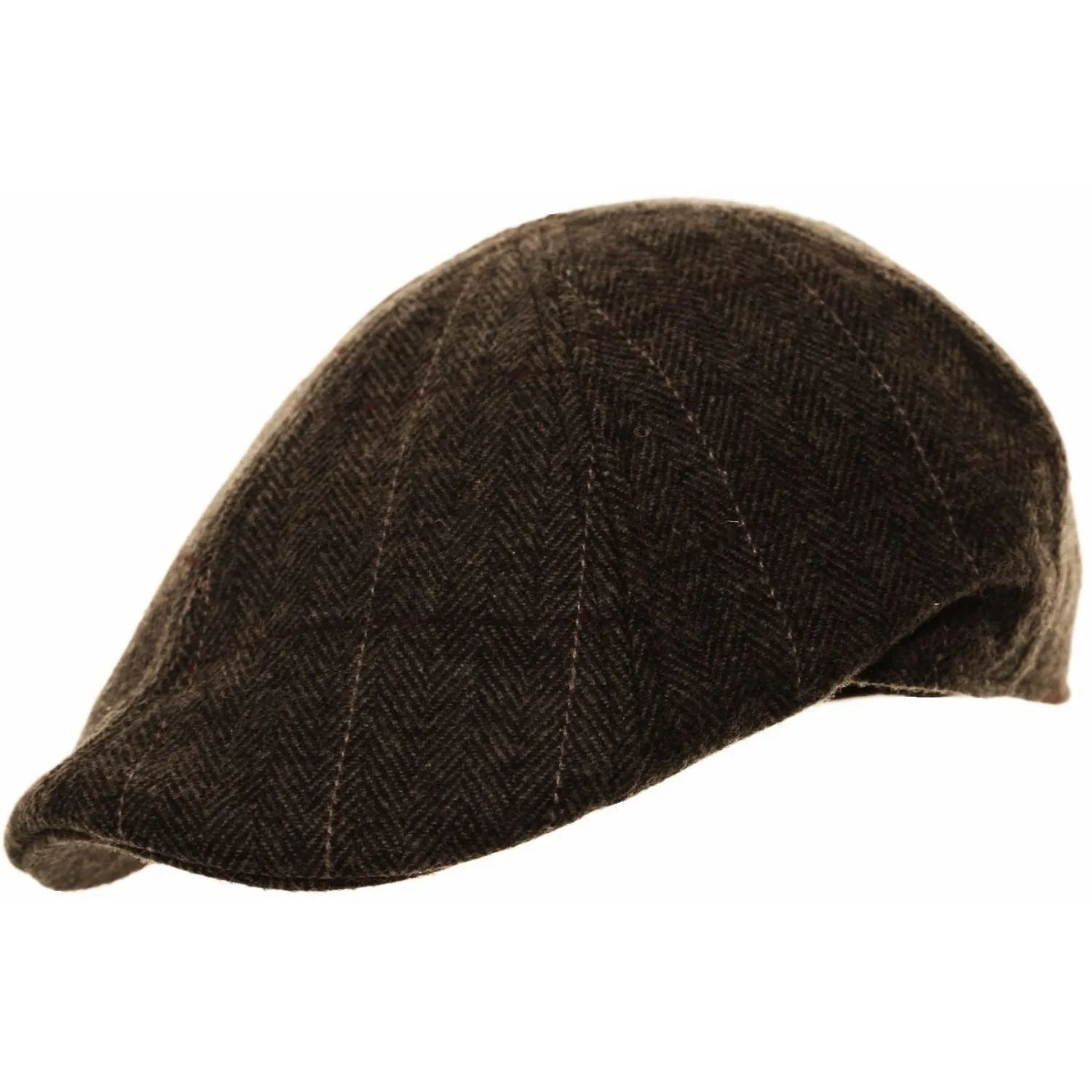 Mens Shaped Flat Caps Peaked Outdoors Country Racing Hat 6 Panel Newsboy Cap