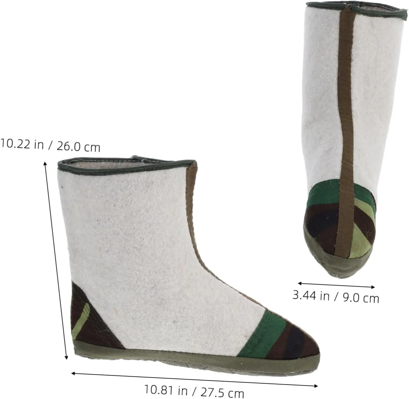Men's Winter Boot Liners Waterproof and Thick Liners for Snow Boots Hiking and Outdoor Activities