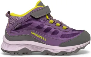 Merrell Kids' Moab Speed Mid Alternative Closure Waterproof Hiking Boot