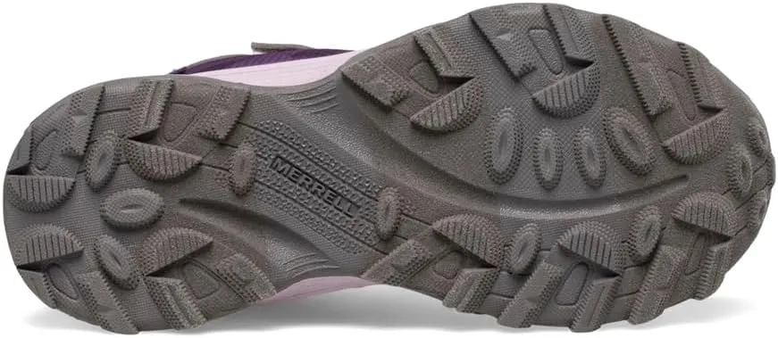 Merrell Kids' Moab Speed Mid Alternative Closure Waterproof Hiking Boot