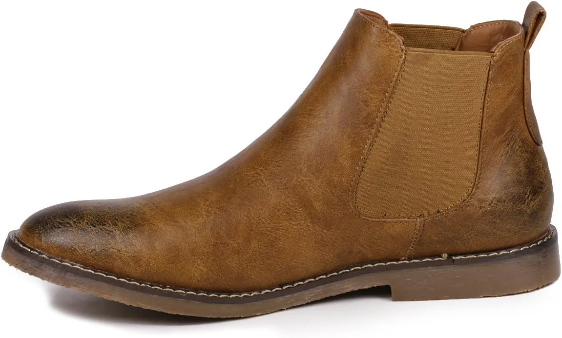 Metrocharm MC124 Men's Formal Dress Casual Ankle Chelsea Boot
