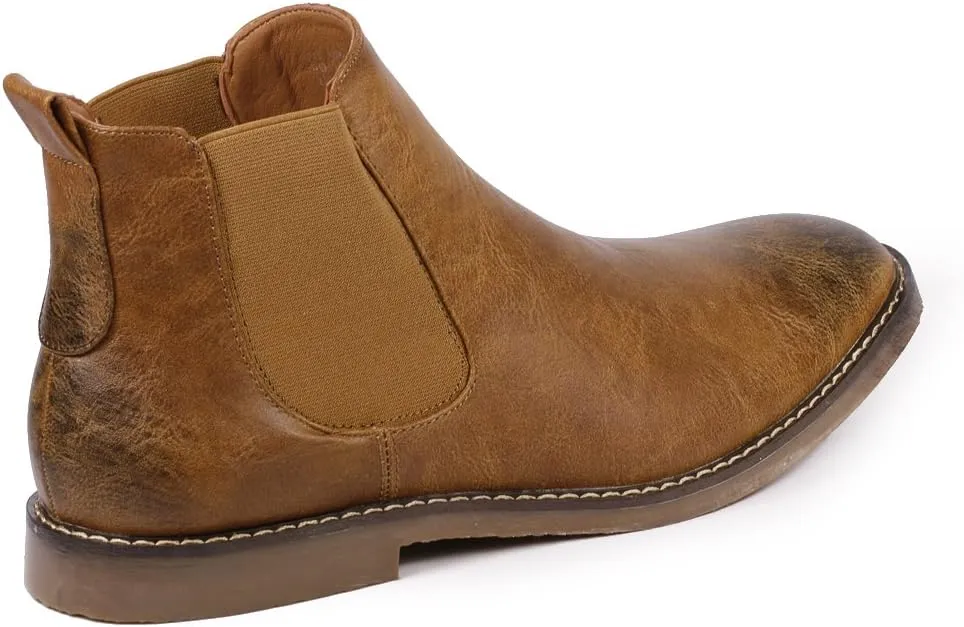 Metrocharm MC124 Men's Formal Dress Casual Ankle Chelsea Boot