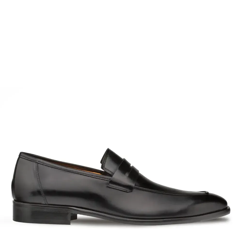 Mezlan Calfskin E20243 Black Genuine Penny Loafers