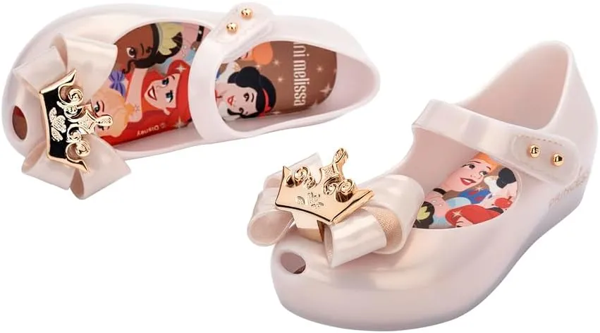 mini melissa Girl's Ultragirl Ii   Disney Princess Ballet Flat