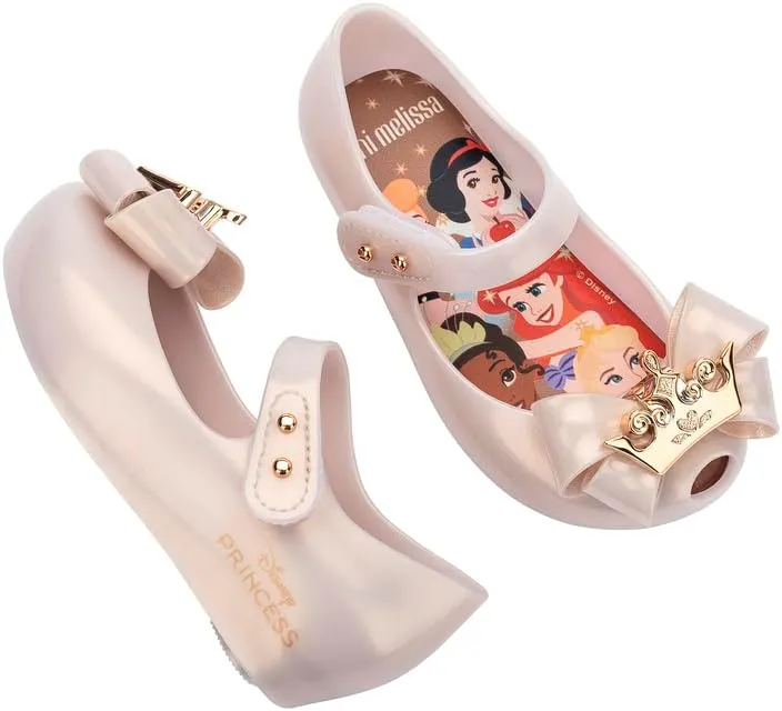 mini melissa Girl's Ultragirl Ii   Disney Princess Ballet Flat