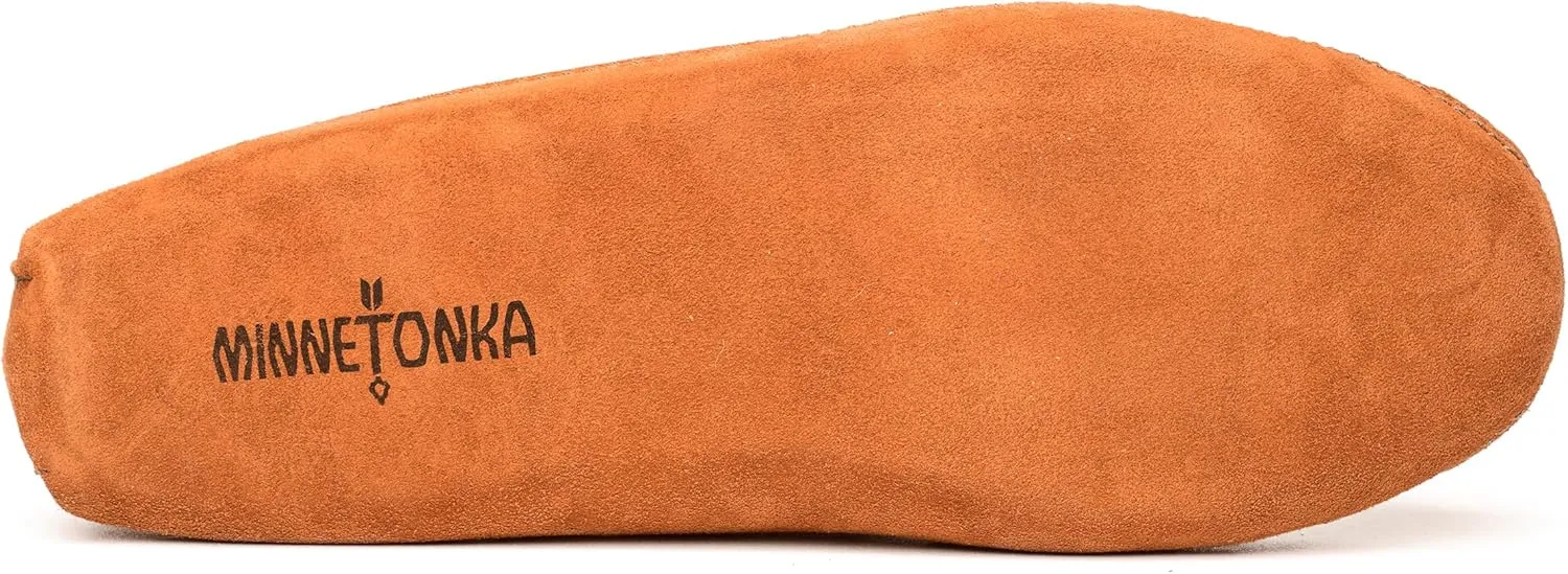 Minnetonka Men's Double Bottom Fleece Slipper