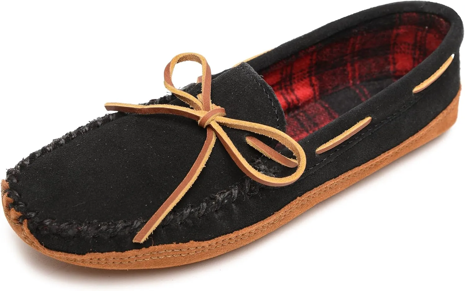 Minnetonka Men's Double Bottom Fleece Slipper